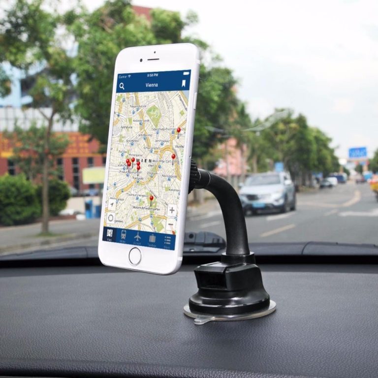 Support Téléphone Ventouse Magnétique | Adsorption Forte, Angles Réglables, Pour Surfaces Lisses